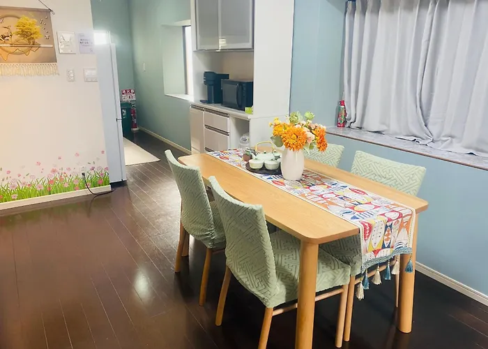 大阪民宿梅田淀川花a套